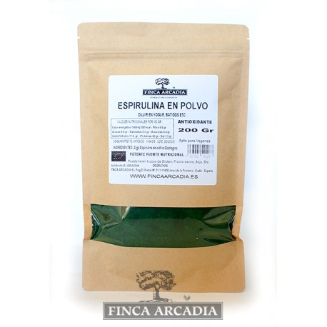 ESPIRULINA EN POLVO BIO