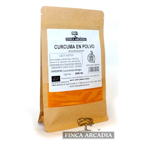 CÚRCUMA EN POLVO DESHIDRATADA BIO