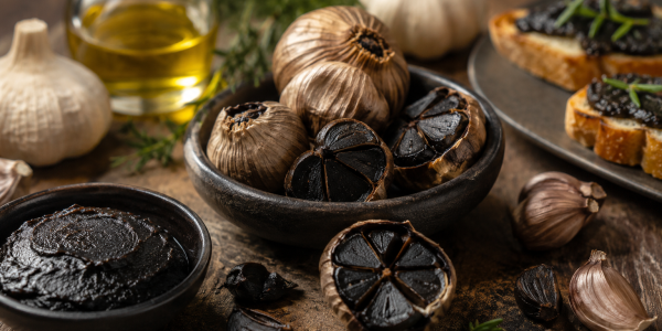 El auge del ajo negro en productos gourmet y tiendas delicatessen
