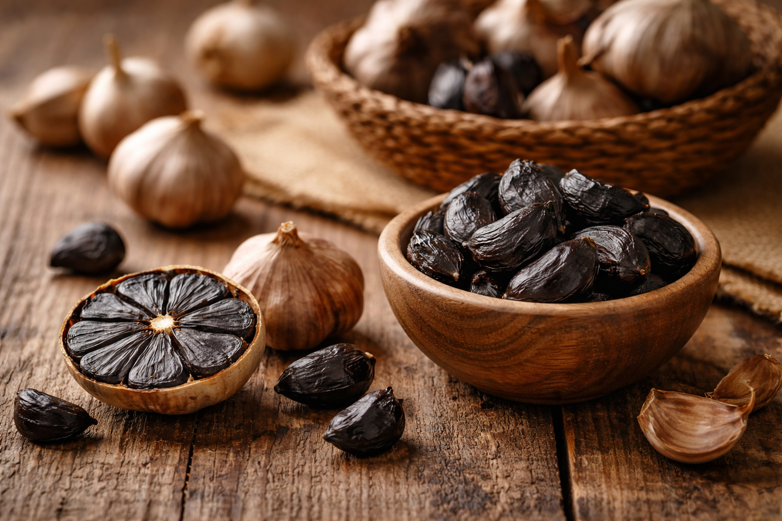 ¿Por qué está negro el ajo negro? El secreto detrás de su transformación natural