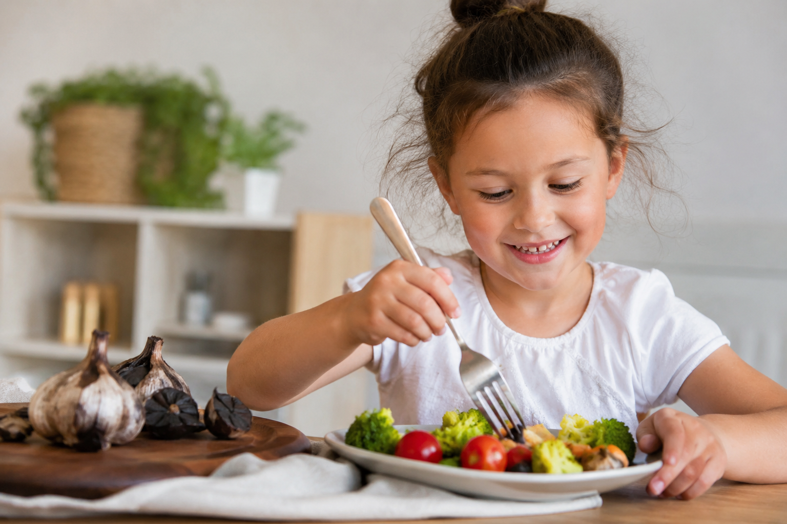 Ajo negro y niños: qué beneficios puede aportar y cómo incorporarlo a su alimentación